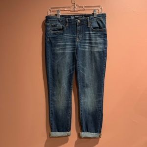 Size 8 Gap Skinny Roll Up Jeans